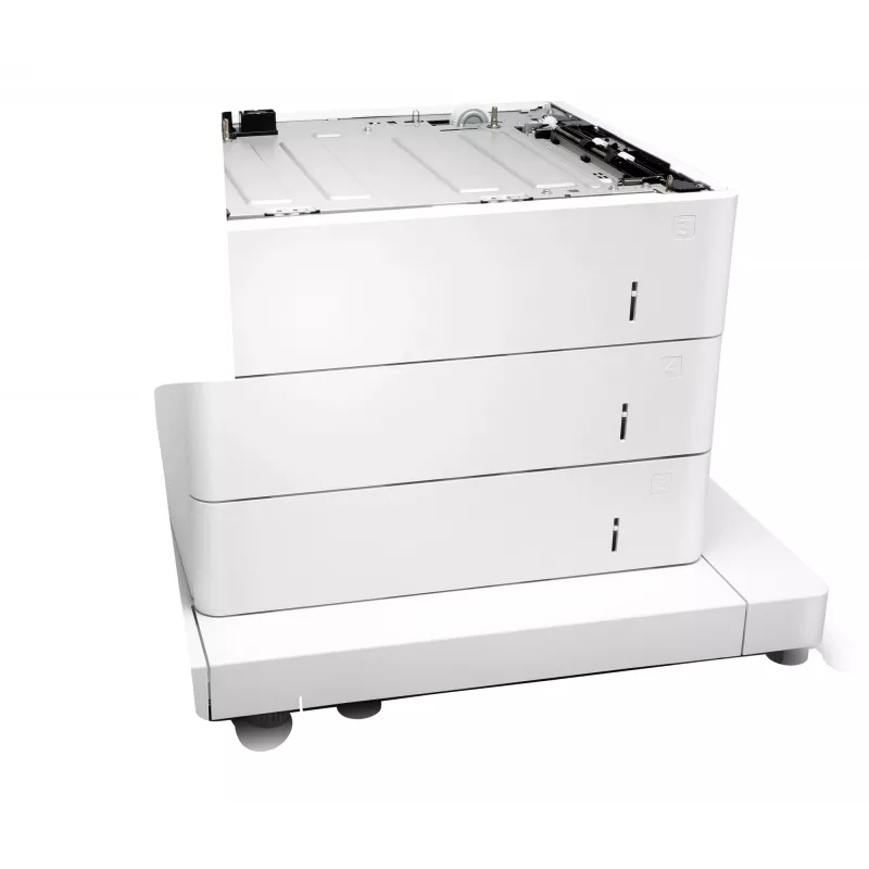 HP LaserJet 3x550-Blatt-Papierzuführung mit Unterschrank