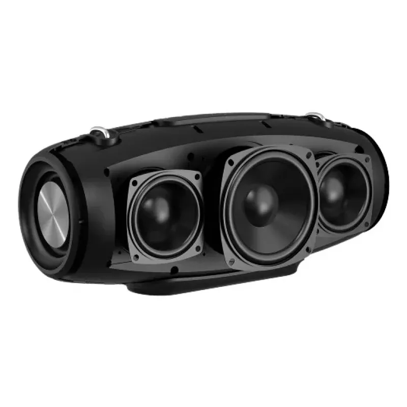 Emporia IOMI BT Stereo tragbarer Lautsprecher Schwarz
