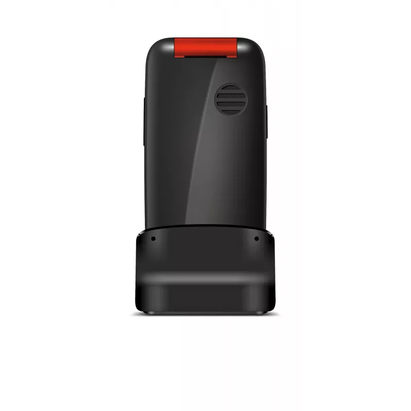 Emporia emporiaONE 6.1 cm (2.4 inch) 80 g Schwarz, Rot Seniorenhandy