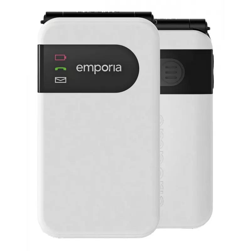 Emporia SIMPLICITYglam 7,11 cm (2,8 Zoll) 106 g Weiß Seniorenhandy