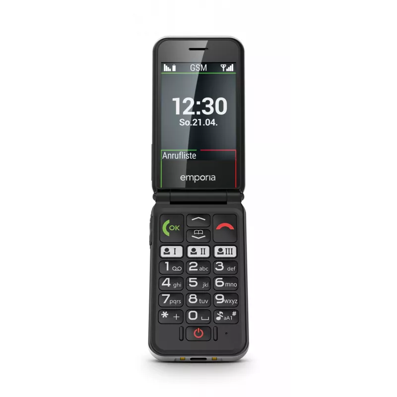 Emporia SIMPLICITYglam 7,11 cm (2,8 Zoll) 106 g Weiß Seniorenhandy