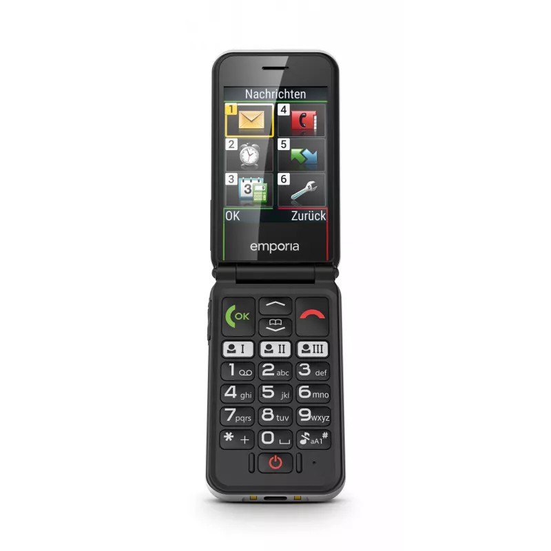 Emporia SIMPLICITYglam 7,11 cm (2,8 Zoll) 106 g Weiß Seniorenhandy