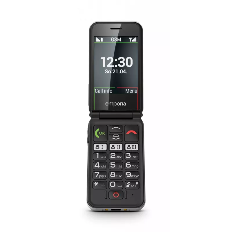 Emporia SIMPLICITYglam 7,11 cm (2,8 Zoll) 106 g Weiß Seniorenhandy