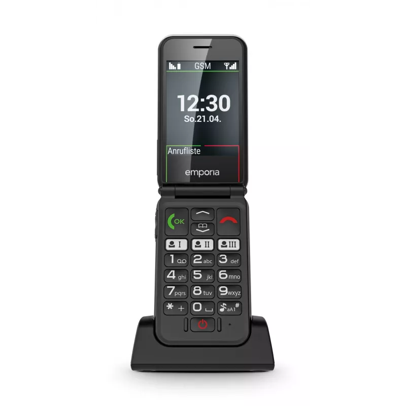Emporia SIMPLICITYglam 7,11 cm (2,8 Zoll) 106 g Weiß Seniorenhandy