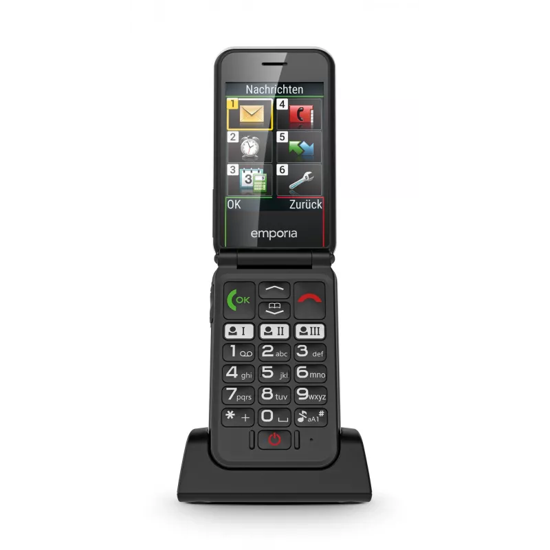 Emporia SIMPLICITYglam 7,11 cm (2,8 Zoll) 106 g Weiß Seniorenhandy