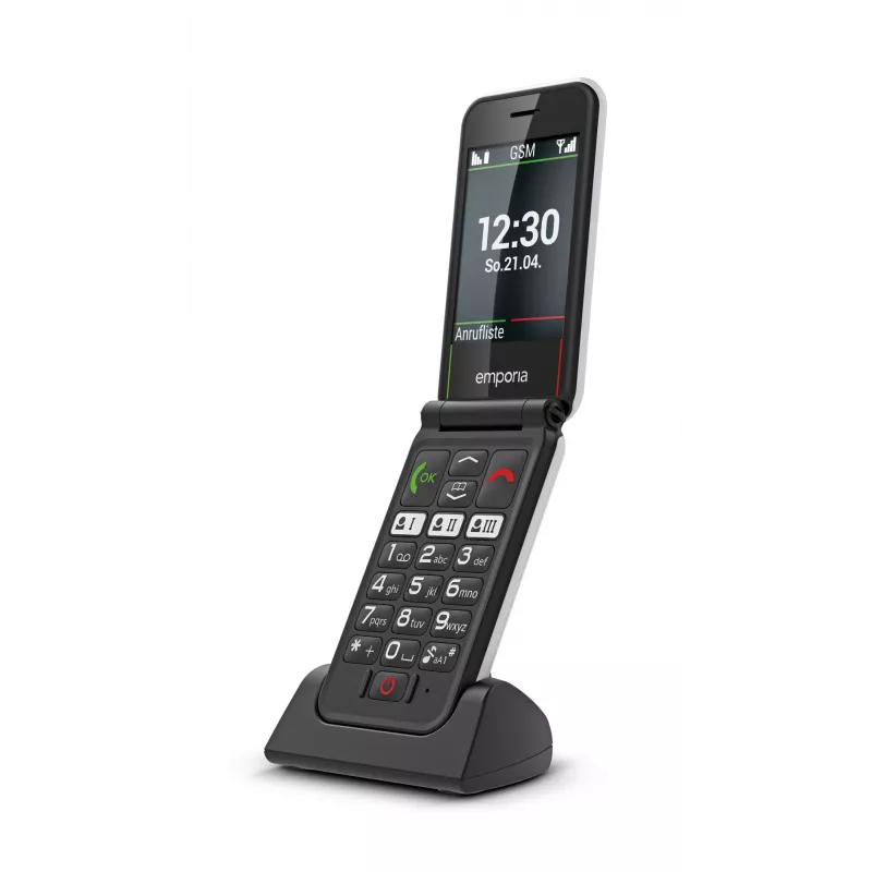 Emporia SIMPLICITYglam 7,11 cm (2,8 Zoll) 106 g Weiß Seniorenhandy