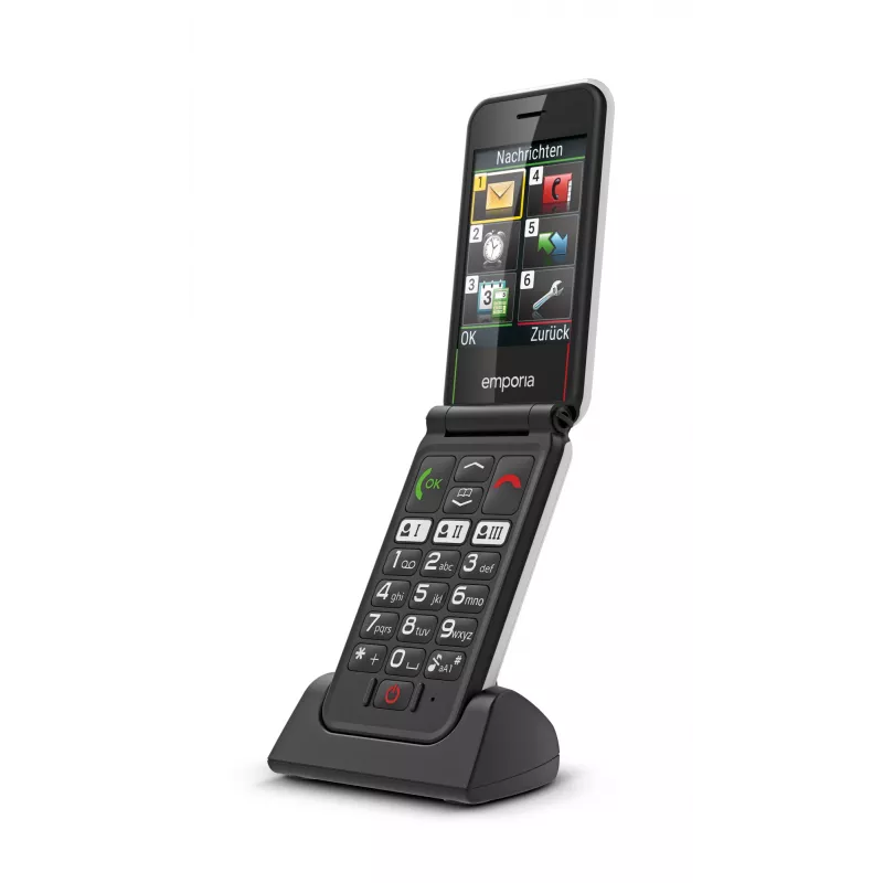 Emporia SIMPLICITYglam 7,11 cm (2,8 Zoll) 106 g Weiß Seniorenhandy