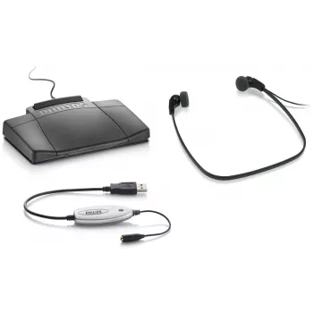 Philips LFH5220 Kopfhörer Kabelgebunden Kopfband, Im-Ohr Schwarz, Silber