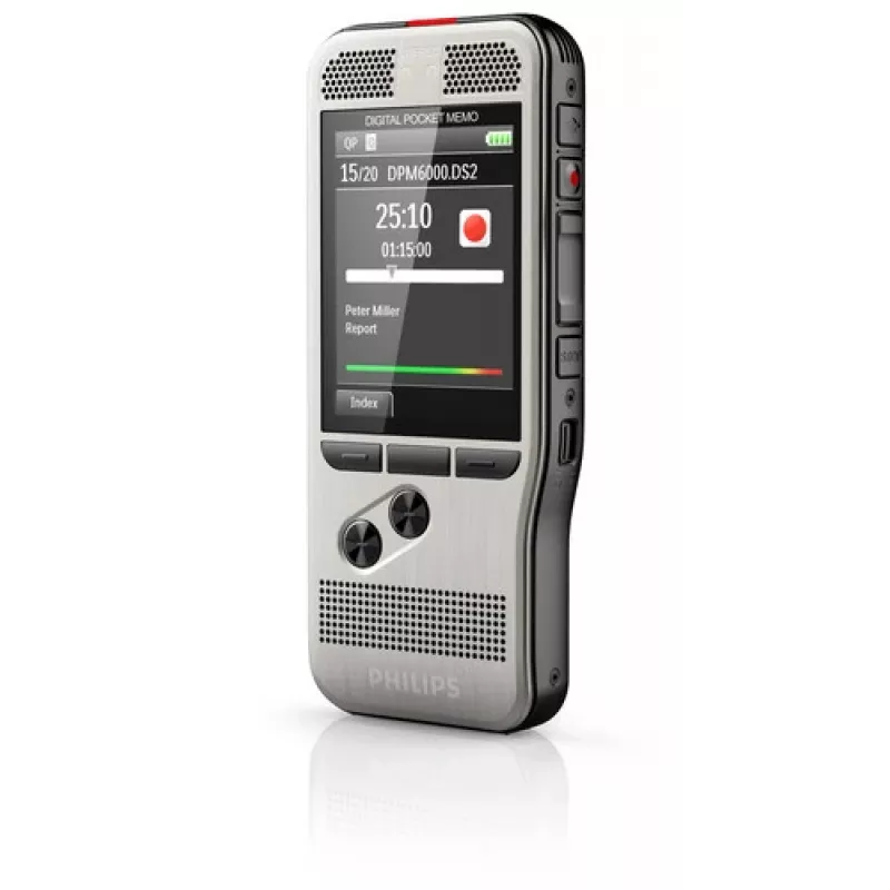 Philips DPM6000 Flash card Schwarz, Silber