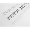 GBC Bindedraht MultiBind 10 mm, Weiß, 130 Blatt, Metall, A4, 1 cm, 297 mm