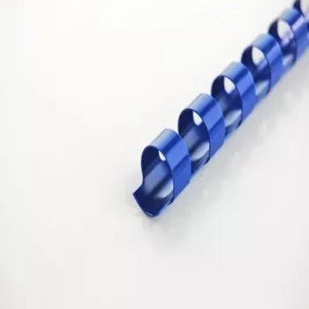 GBC CombBind Bindekämme 14mm A4 21R, Blau, 125 Blatt, Polyvinylchlorid (PVC), A4, 100 Stk.