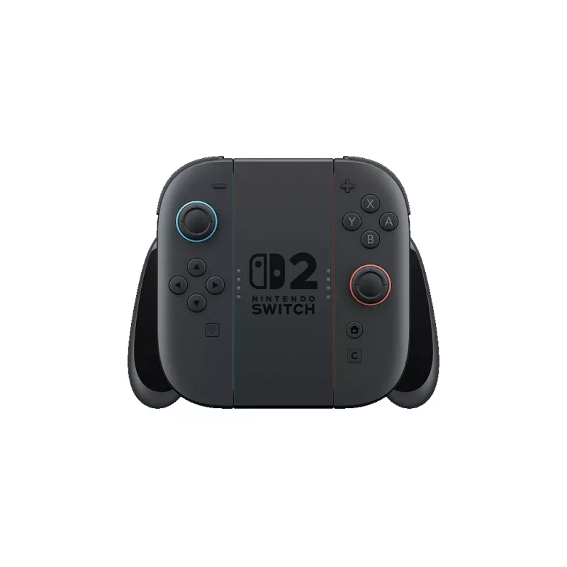 Nintendo Joy-Con 2 Ladegriff, Nintendo Switch 2, Controller Griff, Schwarz, Transparent, Kunststoff, Nintendo, Joy-Con 2