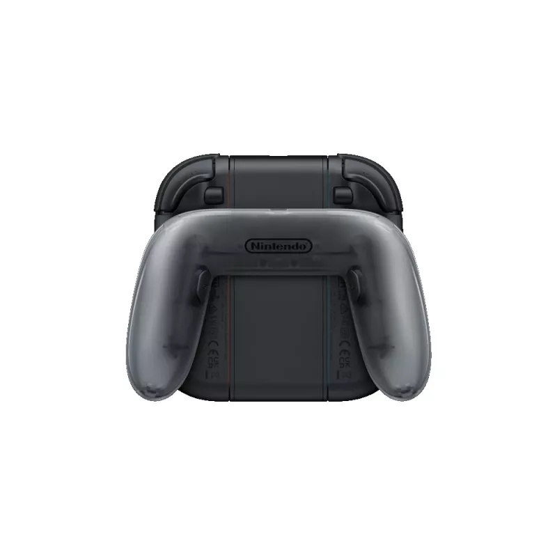 Nintendo Joy-Con 2 Ladegriff, Nintendo Switch 2, Controller Griff, Schwarz, Transparent, Kunststoff, Nintendo, Joy-Con 2