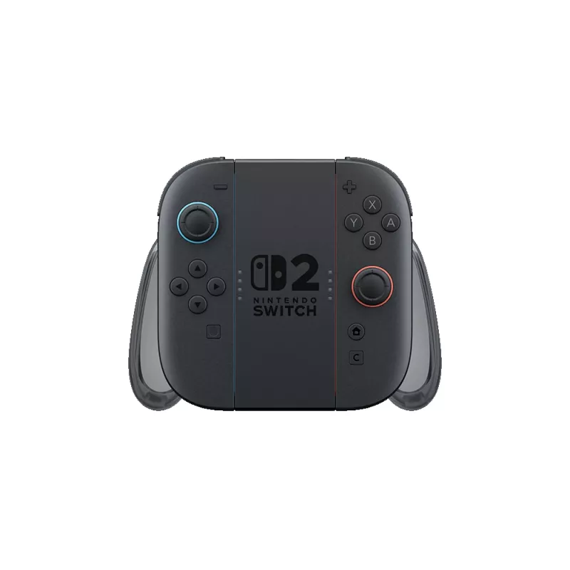 Nintendo Joy-Con 2 Ladegriff, Nintendo Switch 2, Controller Griff, Schwarz, Transparent, Kunststoff, Nintendo, Joy-Con 2