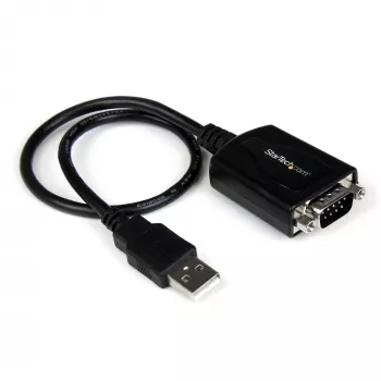 StarTech.com 1 ft USB-zu-RS232-Seriell-DB9-Adapterkabel mit COM-Beibehaltung
