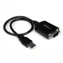 StarTech.com 1 ft USB-zu-RS232-Seriell-DB9-Adapterkabel mit COM-Beibehaltung