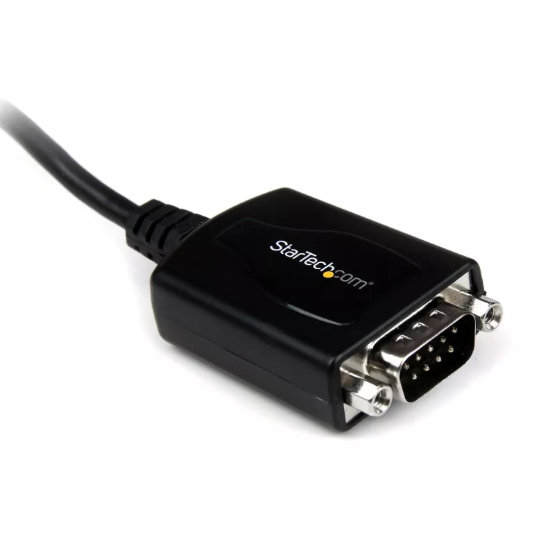 StarTech.com 1 ft USB-zu-RS232-Seriell-DB9-Adapterkabel mit COM-Beibehaltung