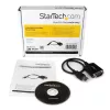 StarTech.com 1 ft USB-zu-RS232-Seriell-DB9-Adapterkabel mit COM-Beibehaltung