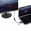 StarTech.com HDMI zu DisplayPort Adapter - 4K 30Hz, 3840 x 2160 Pixel, 1080p, 720p, 120 Hz, Schwarz, MegaChips - STDP2600, Aktiver Videokonverter