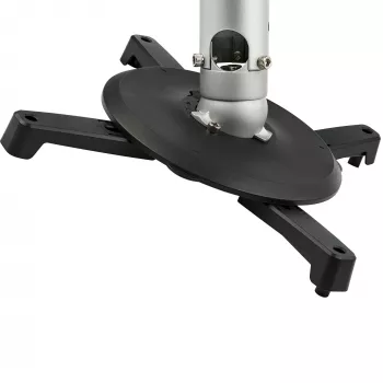 StarTech.com Universelle Deckenhalterung für Projektoren – Schwerlast, höhenverstellbar/ausziehbare Mastmontage 12,7–57,77 cm von der Decke – 15 kg – Neigen/Drehen – Hängende Projektorhalterung mit Befestigungsplatte