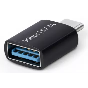 StarTech.com USB-C auf USB-A Adapter, USB 5Gbps, Kompakter USB-C Stecker auf USB-A Buchse Adapter, Robustes Metallgehäuse, M/F