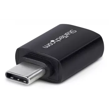 StarTech.com USB-C auf USB-A Adapter, USB 5Gbps, Kompakter USB-C Stecker auf USB-A Buchse Adapter, Robustes Metallgehäuse, M/F