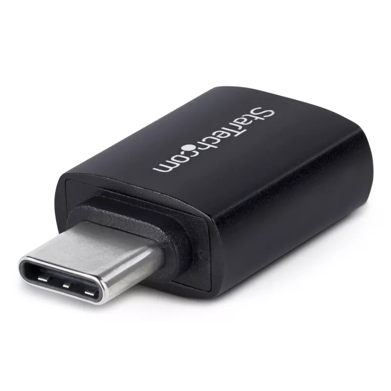 StarTech.com USB-C auf USB-A Adapter, USB 5Gbps, Kompakter USB-C Stecker auf USB-A Buchse Adapter, Robustes Metallgehäuse, M/F