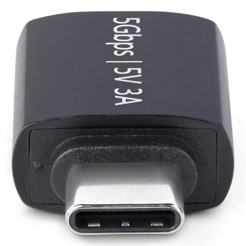 StarTech.com USB-C auf USB-A Adapter, USB 5Gbps, Kompakter USB-C Stecker auf USB-A Buchse Adapter, Robustes Metallgehäuse, M/F