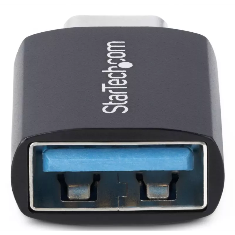 StarTech.com USB-C auf USB-A Adapter, USB 5Gbps, Kompakter USB-C Stecker auf USB-A Buchse Adapter, Robustes Metallgehäuse, M/F