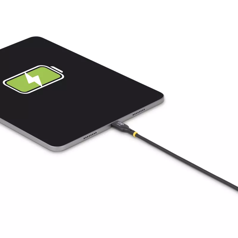 StarTech.com 3m USB-C-Ladekabel, USB-IF-zertifiziertes USB-C-Kabel, 240W PD EPR, USB 2.0 Typ-C Laptop-Ladekabel, USB-C-Datenübertragungskabel, TPE-Mantel, M/M