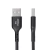 StarTech.com 3m USB-A auf USB-C Ladekabel, Laden & Synchronisieren, 3A, USB 2.0, TPE-Mantel – Schwarzes USB-Ladekabel