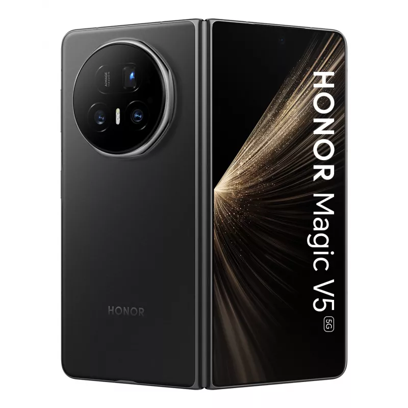 Honor MAGIC V5 20.2 cm (7.95 Zoll) MagicOS 9.0.1 5G USB Type-C 16 GB 512 GB 5820 mAh Schwarz