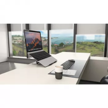 Kensington Easy Riser Aluminium-Laptop-Riser, Laptop-Ständer, Silber, Aluminium, Silikon, Stahl, 40,6 cm (16 Zoll), 5 kg, 86 - 118 mm