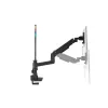 Monitorarm Kensington SmartFit Premium Heavy Duty Klemme/Tischdurchführung 20 kg