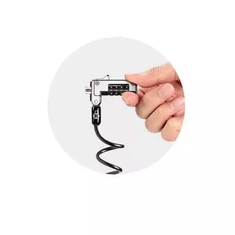 Kensington schlank NanoSaver Tragbares Zahlenschloss