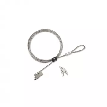Kensington schlank NanoSaver 2.0 EQ Keyed Laptop Lock, 1,83 m, Kensington, Schlüssel, Edelstahl, Silber