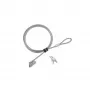 Kensington schlank NanoSaver 2.0 EQ Keyed Laptop Lock, 1,83 m, Kensington, Schlüssel, Edelstahl, Silber
