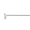 Kensington schlank NanoSaver 2.0 EQ Keyed Laptop Lock, 1,83 m, Kensington, Schlüssel, Edelstahl, Silber