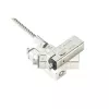 Kensington schlank NanoSaver 2.0 EQ Keyed Laptop Lock, 1,83 m, Kensington, Schlüssel, Edelstahl, Silber