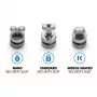 Kensington ClickSafe Universal Slots Security Anchors Kit, Anchor, Edelstahl, 3 Stk., 31 g, 115 mm, 85 mm