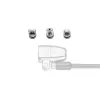 Kensington ClickSafe Universal Slots Security Anchors Kit, Anchor, Edelstahl, 3 Stk., 31 g, 115 mm, 85 mm