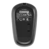 Kensington MY230 EQ Wiederaufladbare Maus – Kabellos – Mittelgroß, Beidhändig, RF Wireless + Bluetooth, 1200 DPI, Schwarz