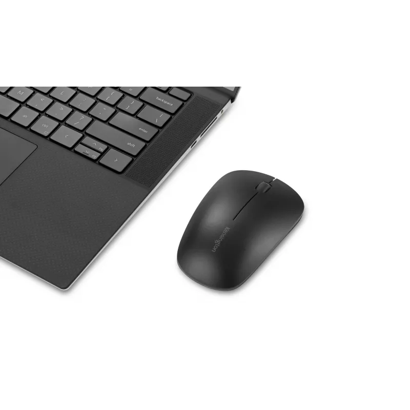 Kensington MY230 EQ Wiederaufladbare Maus – Kabellos – Mittelgroß, Beidhändig, RF Wireless + Bluetooth, 1200 DPI, Schwarz