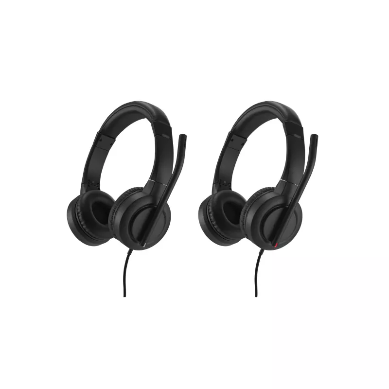 Kensington H1000 USB-C On-Ear-Headset, kabelgebunden, Anrufe/Musik, 20 – 20000 Hz, 190 g, Headset, Schwarz