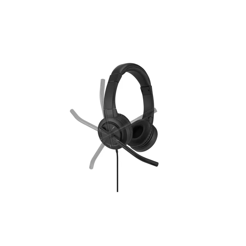 Kensington H1000 USB-C On-Ear-Headset, kabelgebunden, Anrufe/Musik, 20 – 20000 Hz, 190 g, Headset, Schwarz