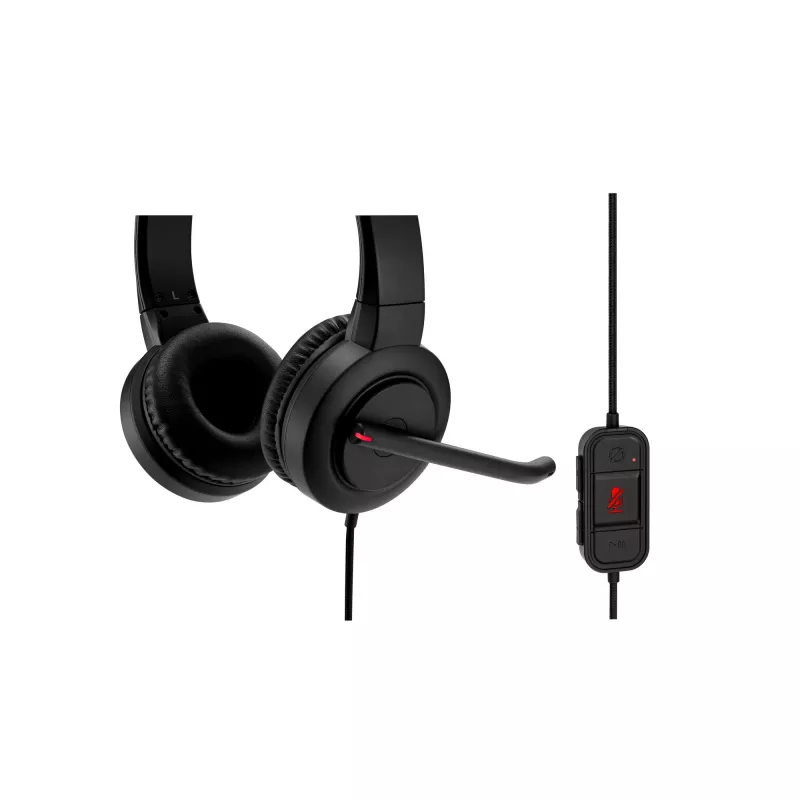 Kensington H1000 USB-C On-Ear-Headset, kabelgebunden, Anrufe/Musik, 20 – 20000 Hz, 190 g, Headset, Schwarz