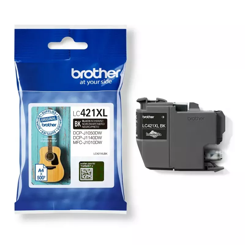 Tintenpatrone Brother LC421XLBK Schwarz