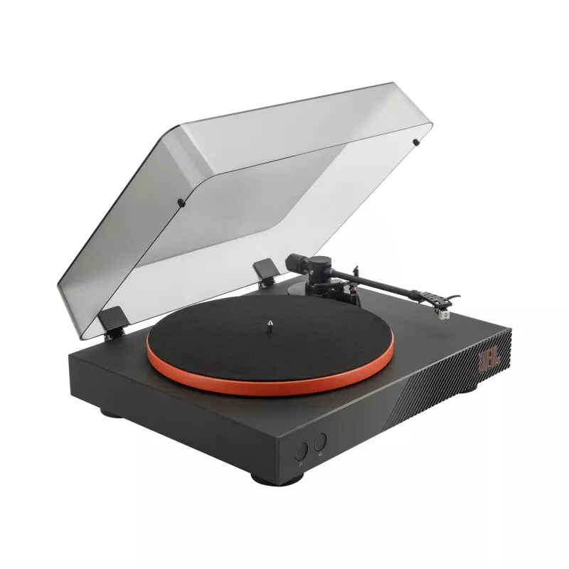 JBL Spinner BT Riemengetriebener Audio-Plattenspieler Schwarz, Orange