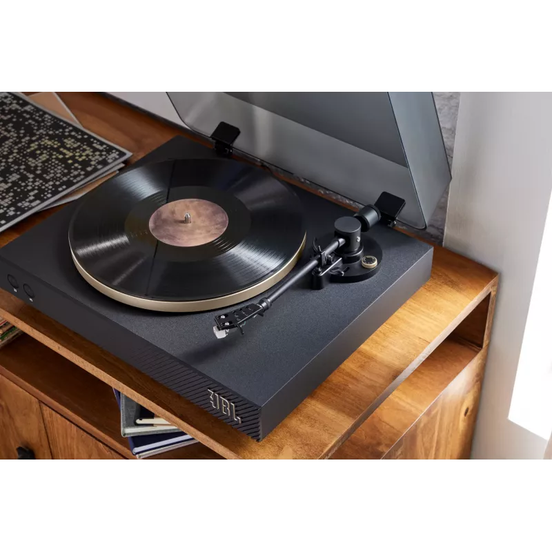JBL Spinner BT Riemenantrieb-Plattenspieler Schwarz, Gold