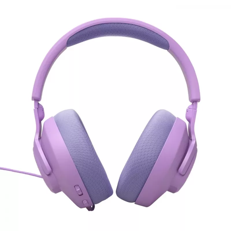Kabelgebundenes Over-Head-Gaming-Headset JBL Quantum 100M2 — ohrumschließend, 20–20000 Hz, 1,2 m Kabel, violett